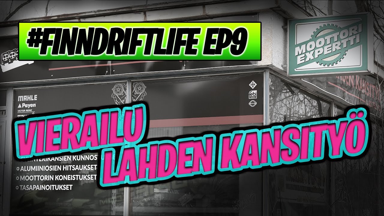 Vierailu Lahden kansityössä || #finndriftlife ep 9