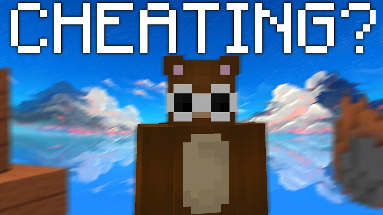 The #1 Skywars Player Might be Cheating