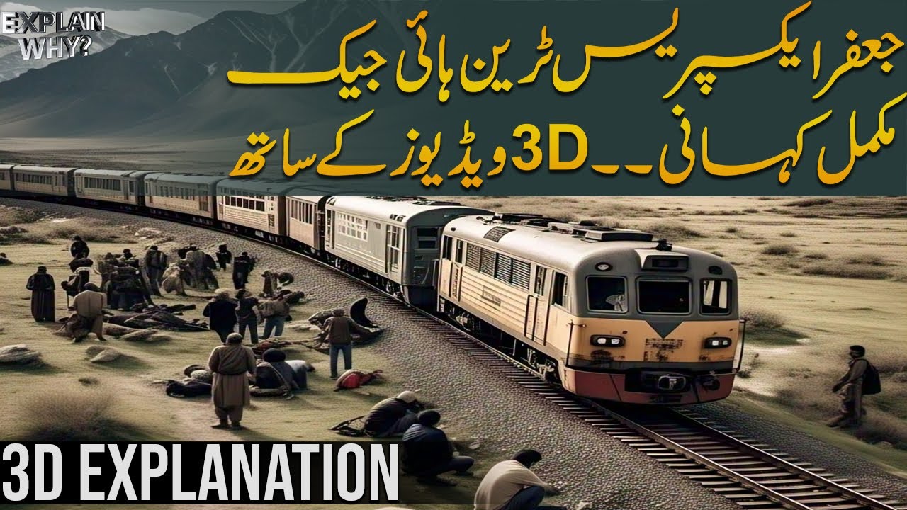 Jaffar Express Train Hijack | Complete 3d Explanation | #ExplainWhy