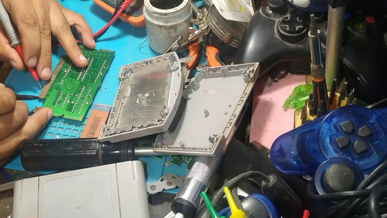 Reparar cartucho de Nintendo 64 que no da imágen