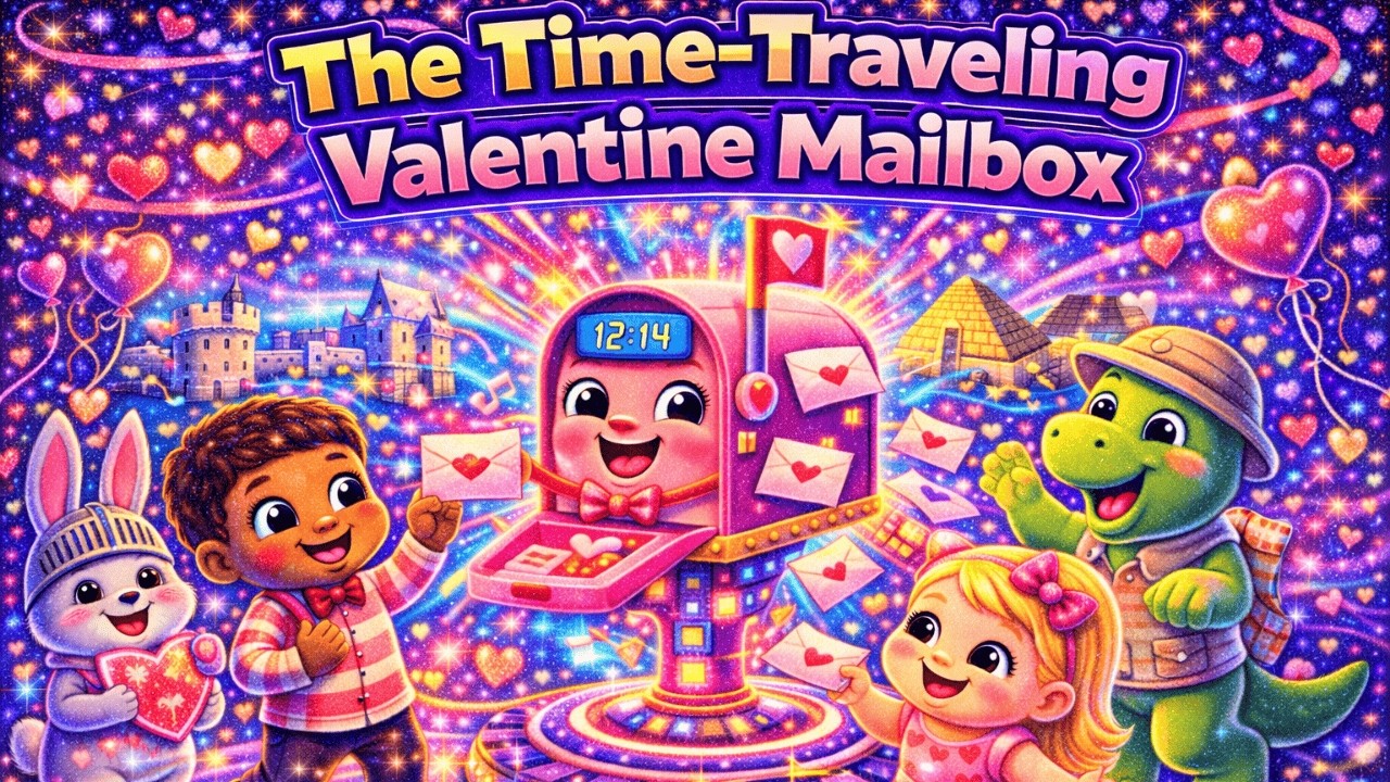 The Time Traveling Valentine Mailbox | Animated Read Aloud Book for Kids in English
