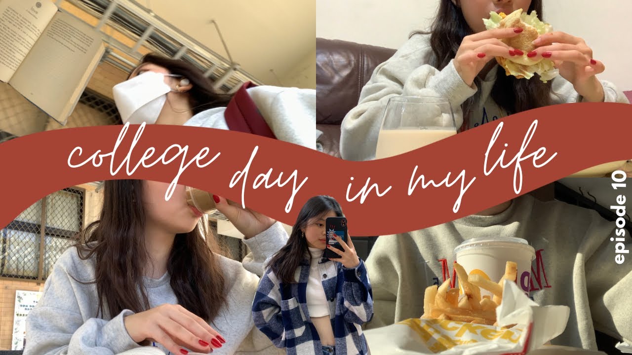 college day in my life [studying, fueling dat body and typical school stuffs]