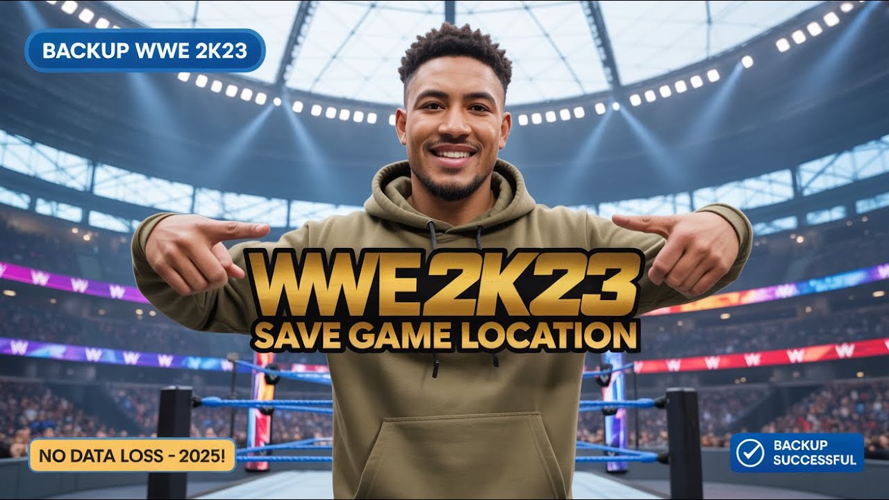 WWE 2K23 Save Game & Config File Location (2025 Backup Guide)