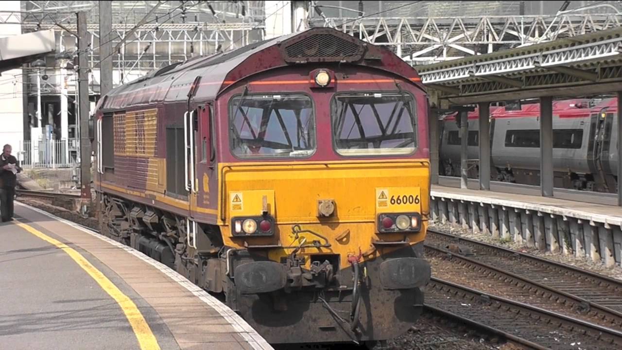 Class 66006 Light Engine Platform 13 Manchester Piccadilly