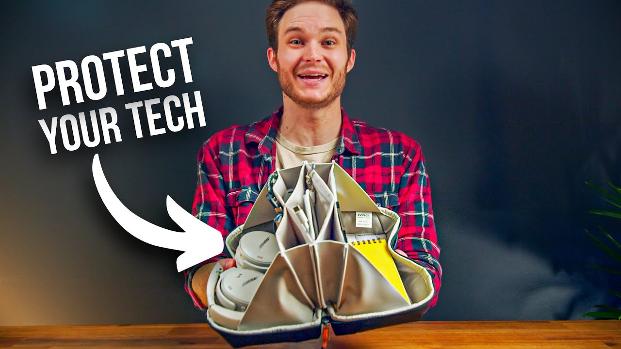 На 60% дешевле Tech Pouch | Органайзер для электроники Inateck