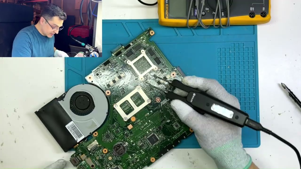 CH347 Programmer RESCUES ASUS N56V8 – BIOS Reflash & Real Repair