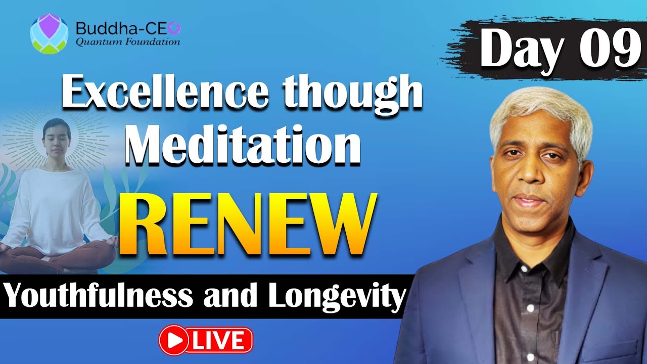 🔴LIVE: Renew | Day - 9 | Youthfulness and Longevity | PMC English