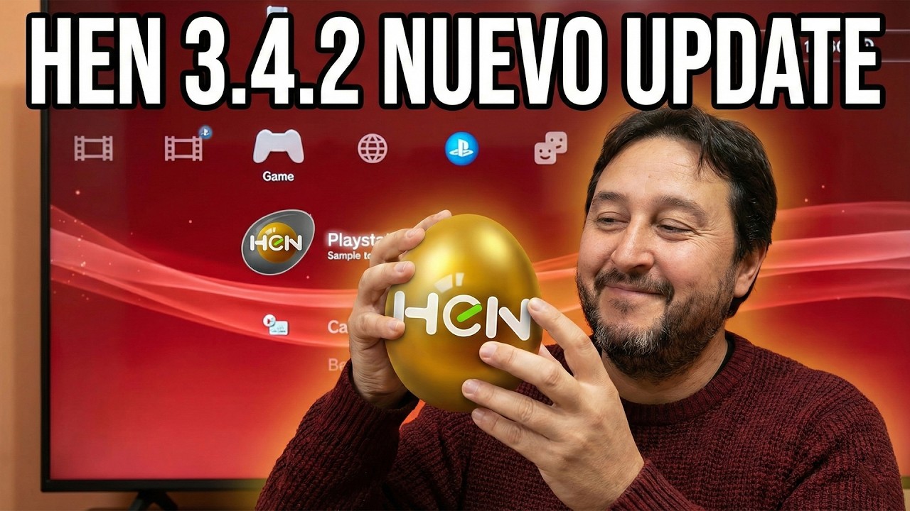 ¡NUEVO UPDATE! PS3 HEN 3.4.2 🚀 (Instalación y Novedades)