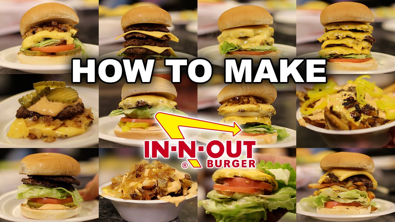 The ENTIRE In-N-Out SECRET MENU