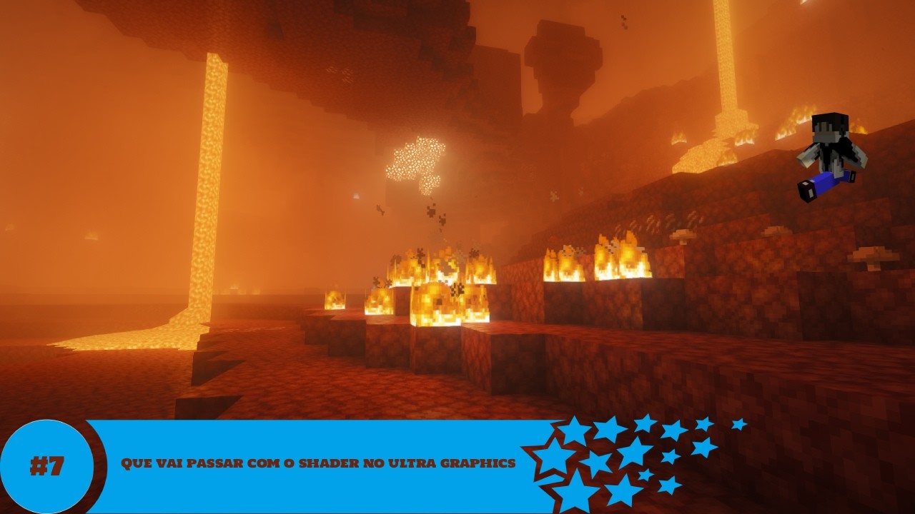 Minecraft: Caldas Craft # 37 Que vai passar com o shader no ultra graphics