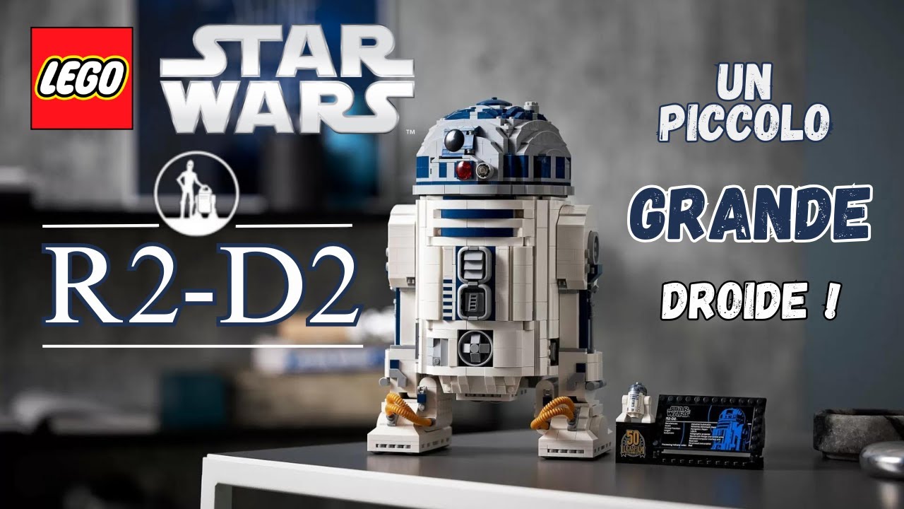 Lego Star Wars 75308 R2-D2 unboxing, speed build, recensione e sorpresa finale!