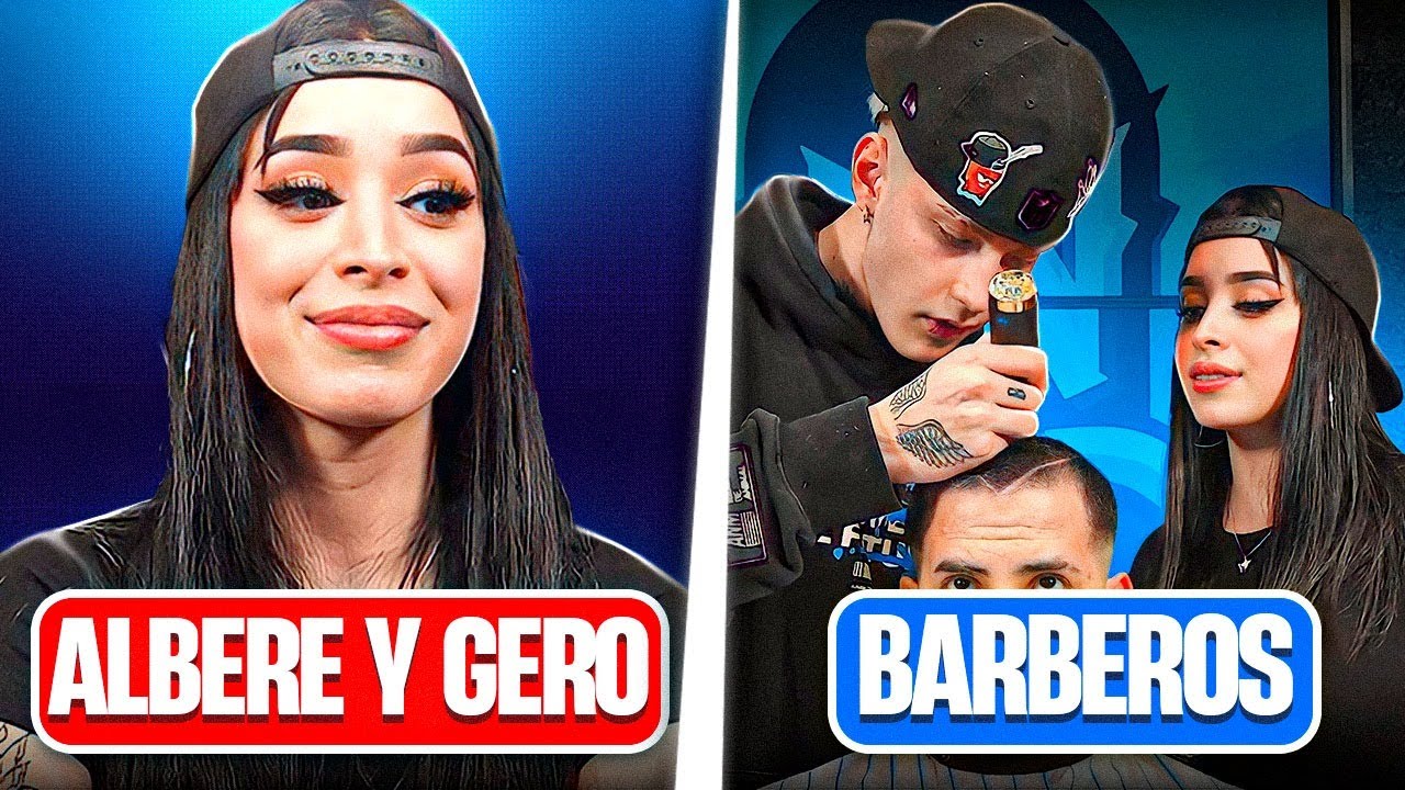 ⭐ MAESTRO NAVAJAS - ALBEREE y GERO LAIKER BARBERO POR 1 DÍA 🤩🔥 Capitulo #22