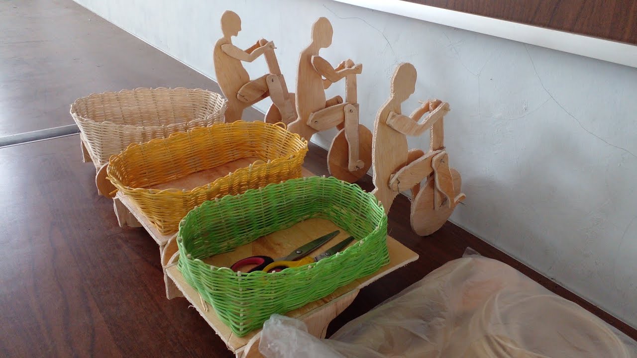 BUAT MAINAN TRADISIONAL ( dipadukan dgn anyaman ) untuk lomba flssn kriya @tanganrajin1155