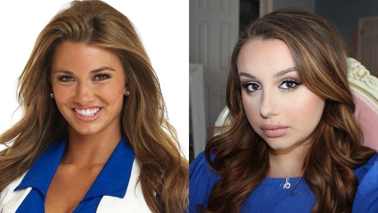 ♡ Dallas Cowboys Cheerleaders Makeup Tutorial ♡ Southern Girl Glam!