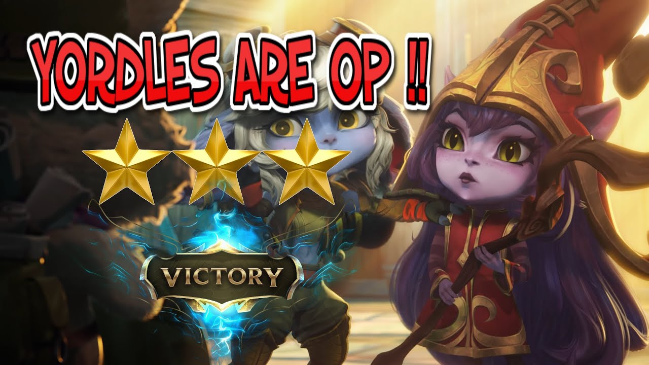 YORDLE İS ACTUALLY UNBEATABLE !!! TFT / Teamfight Tactics Set 6 tft best comps / League of Legends