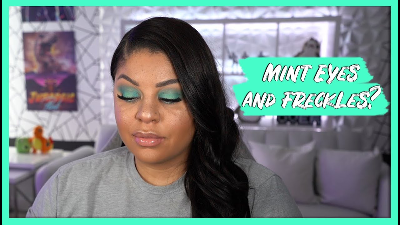Makeup Monday | Following SONJDRADELUXE Mint Holiday Glam