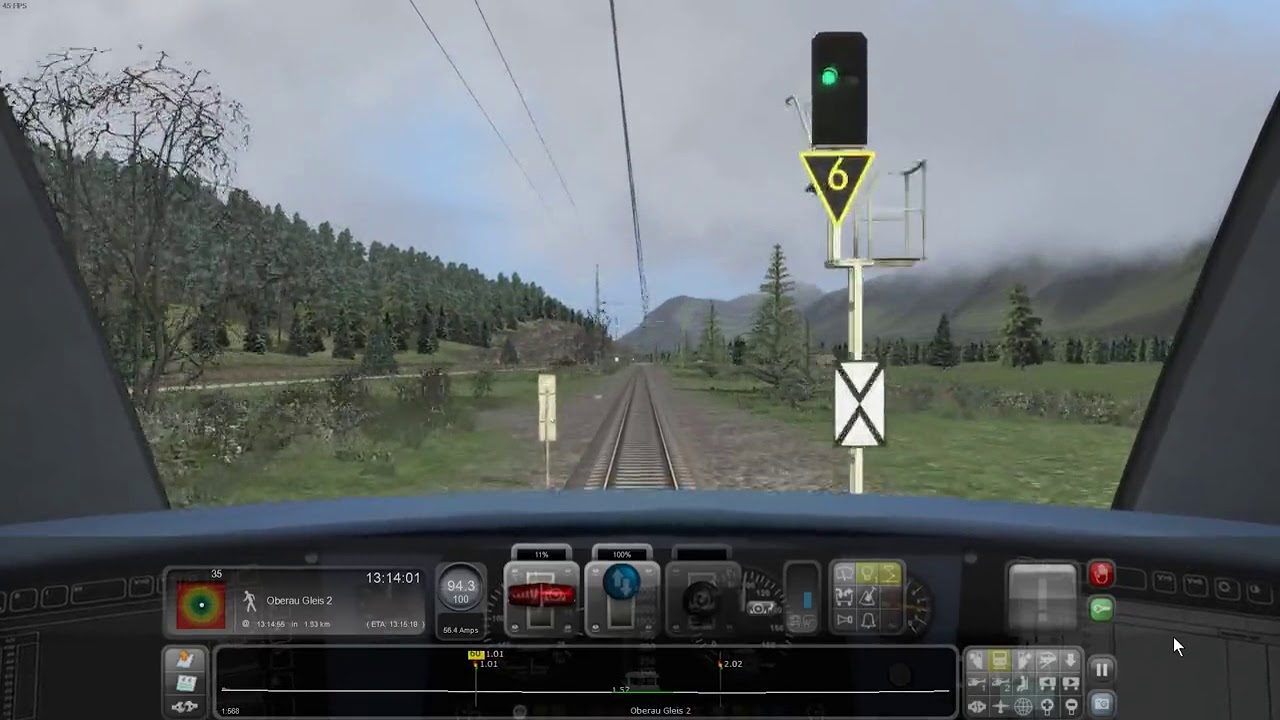 Train Simulator - Munich to Garmisch Partenkirchen.