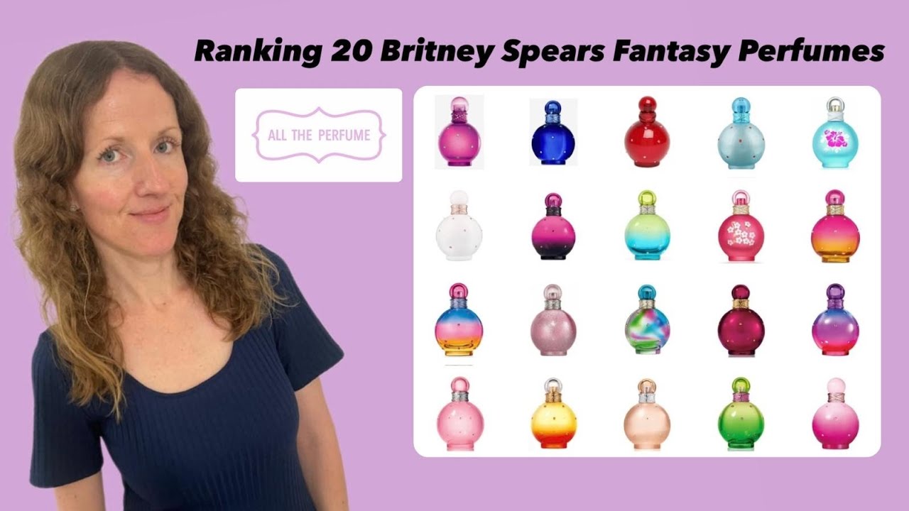 Ranking 20 Britney Spears Fantasy Perfumes