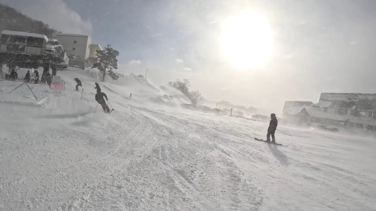 20260112　スキーの日　網張スキー場で良い雪滑れました！