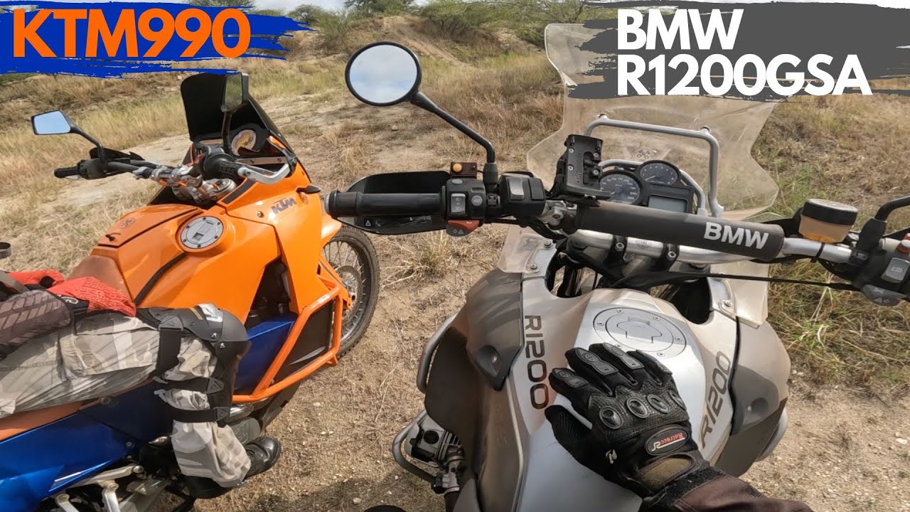BMW R1200GSA and KTM990 | Just a Ride (no Music or Talking)