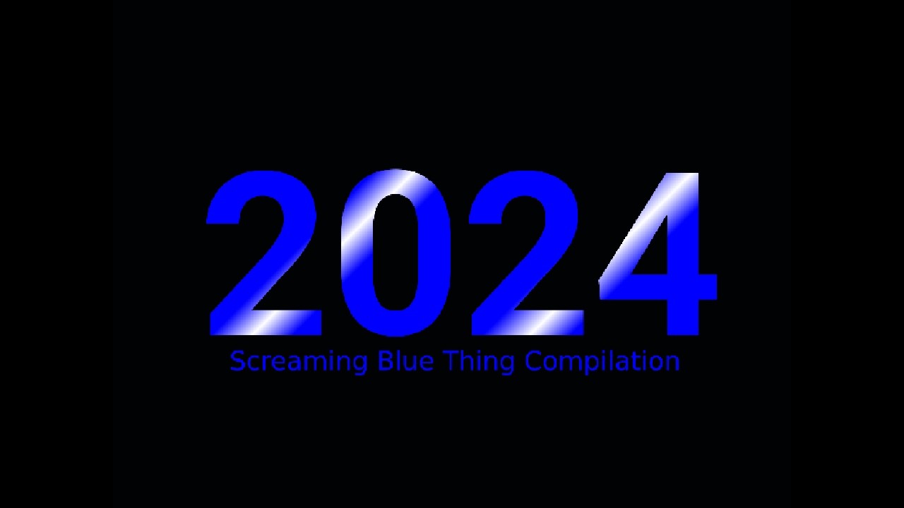 Screaming Blue Thing 2024