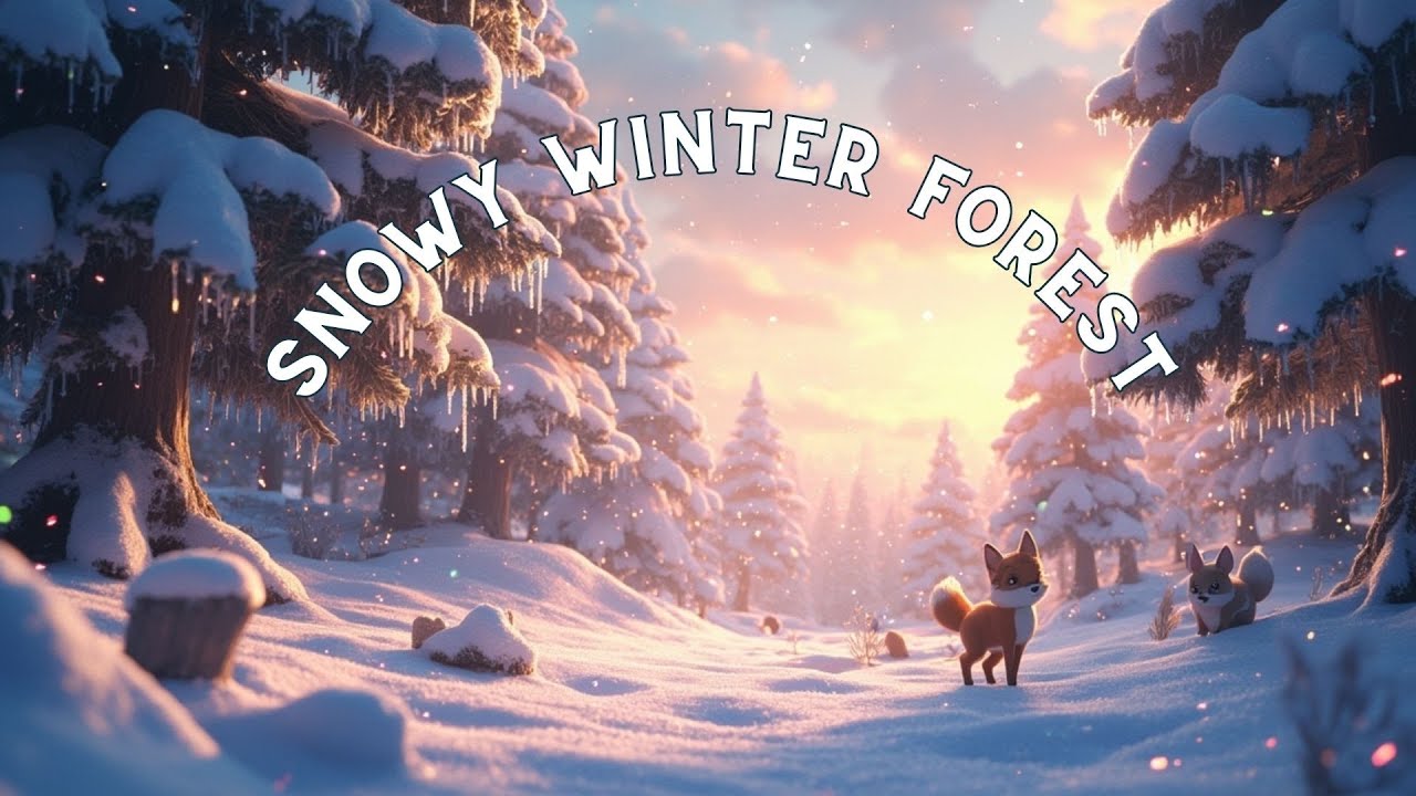 Snowy Winter Forest