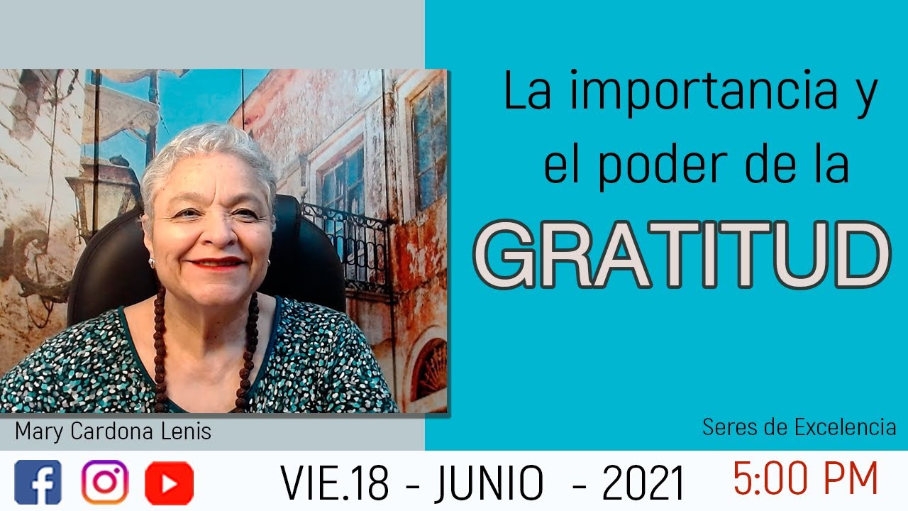 HablemosUnRatico sobre el Agradecimiento 🔴 LIVE // Mary Cardona