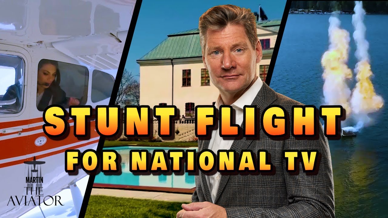 Stunt Flight For National TV - Swedish Traitors ( F&ouml;rr&auml;darna) - episode 05