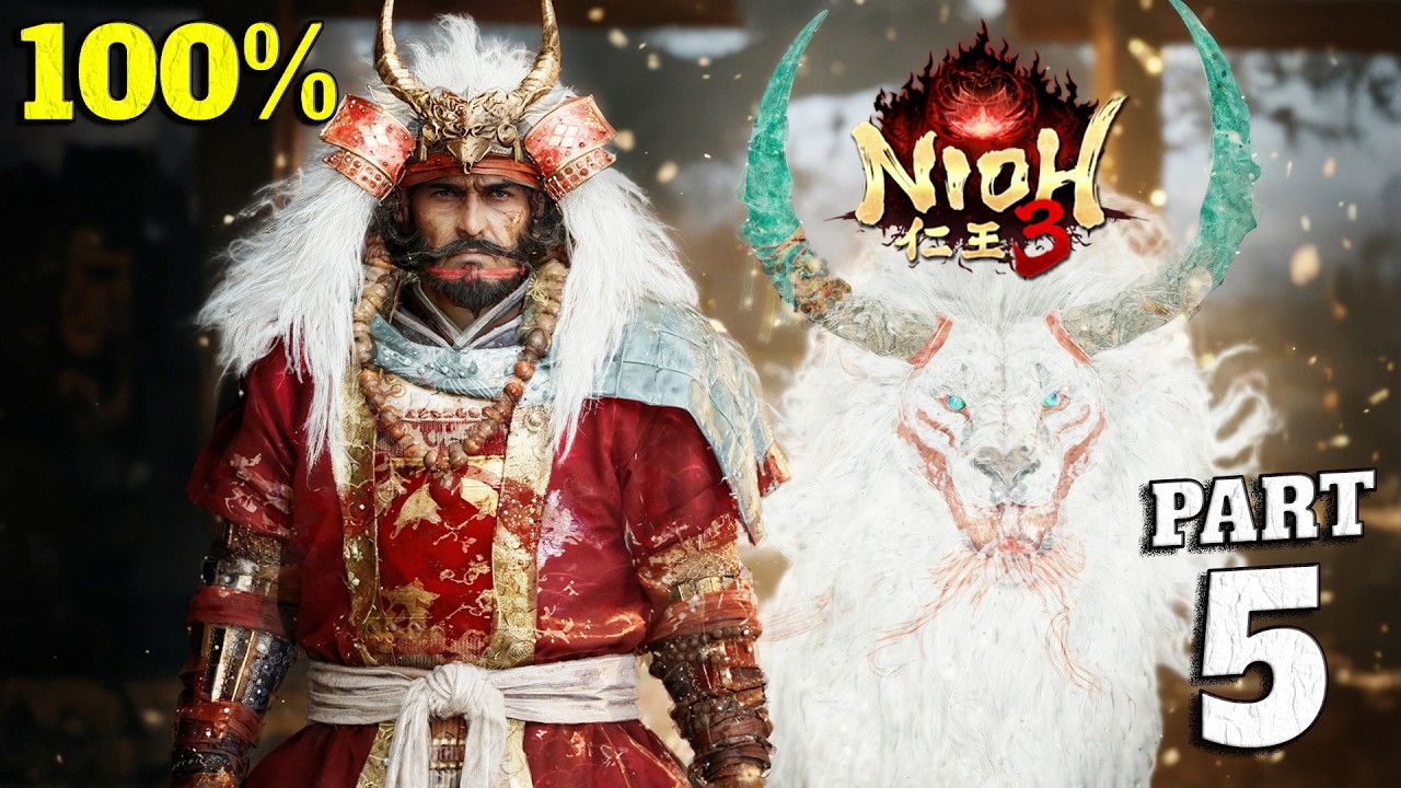 Nioh 3 100% Platinum Walkthrough Full Gameplay - All Collectibles & Trophies