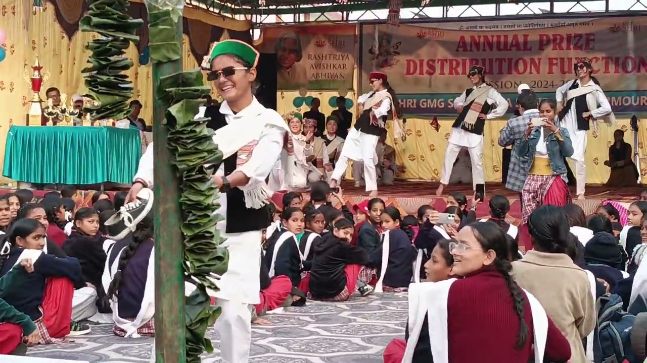 annual function Girls Senior secondary school Paonta Sahib #new #pahadi #sirmour_news #education