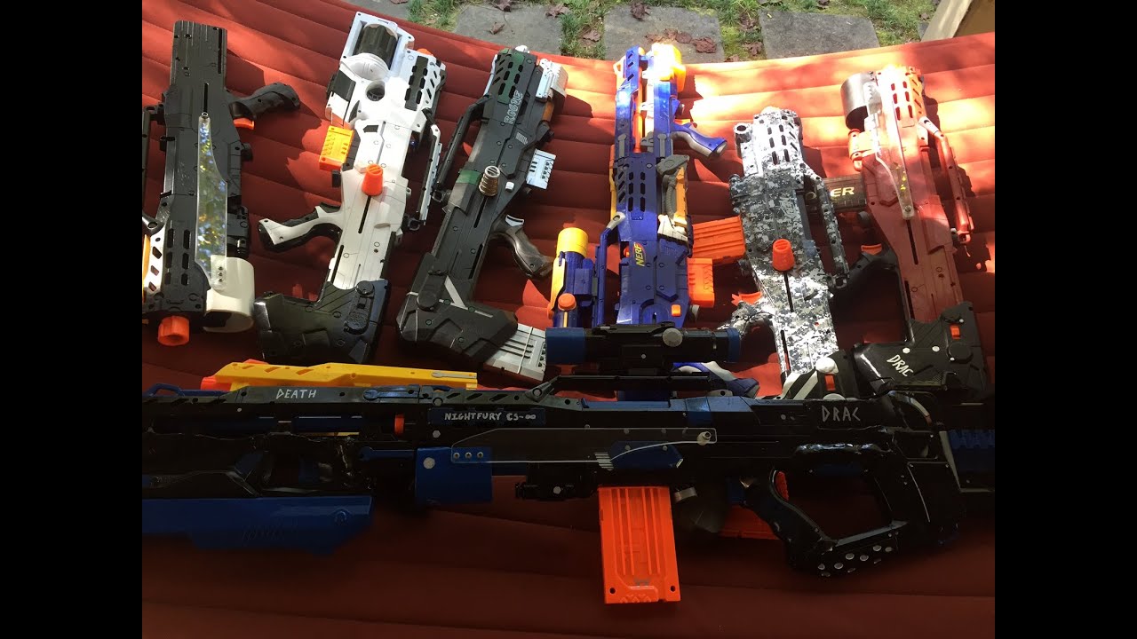 Drac's ULTIMATE Nerf Longshot Collection (October 2015)
