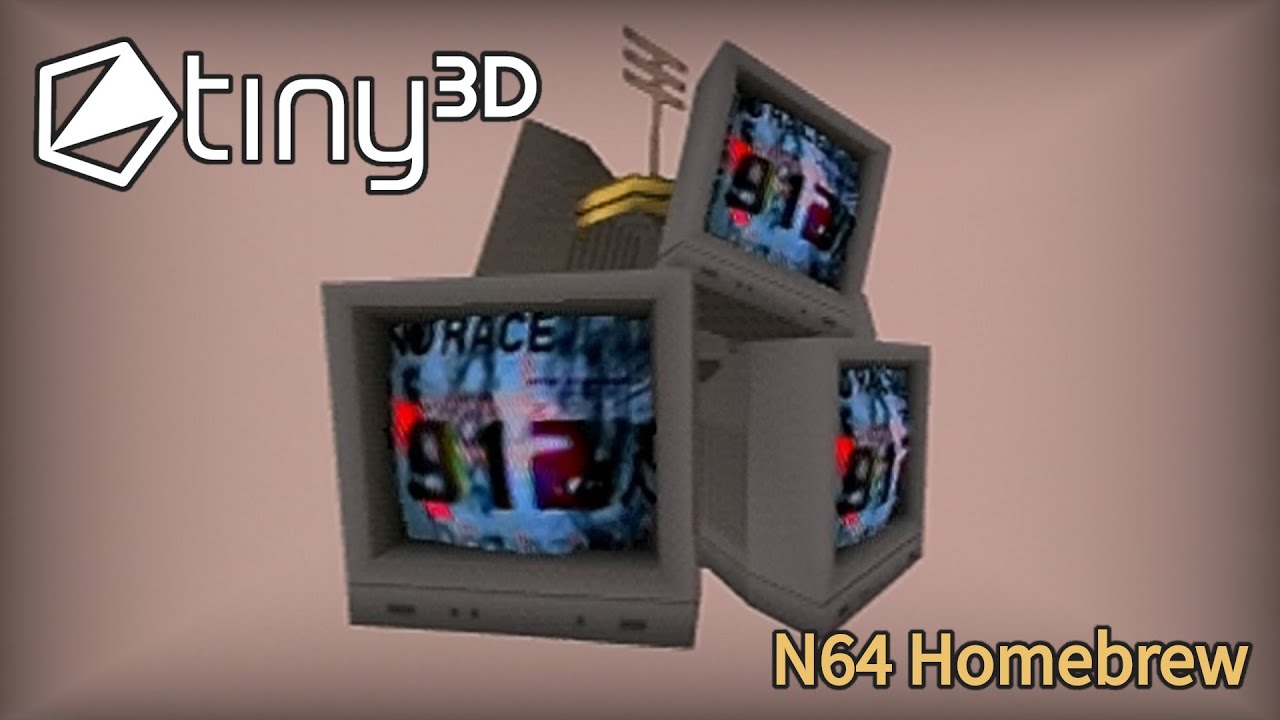 Tiny3D - Animations & Offscreen-Rendering [N64 Homebrew]