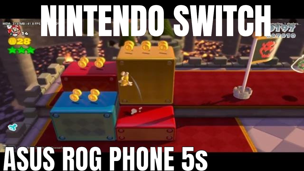 EggNS Switch on Android Asus Rog Phone 5s
