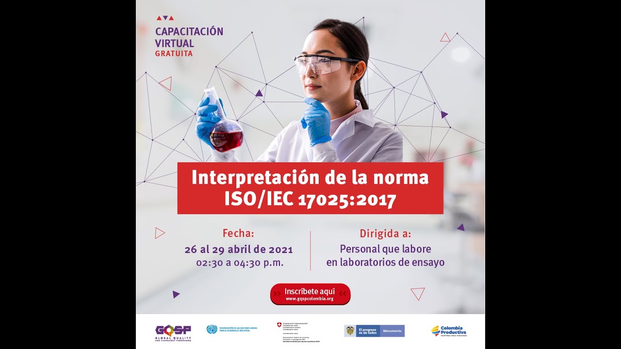 Capacitación - Interpretación de la norma ISO/IEC 17025:2017. Sesión 4
