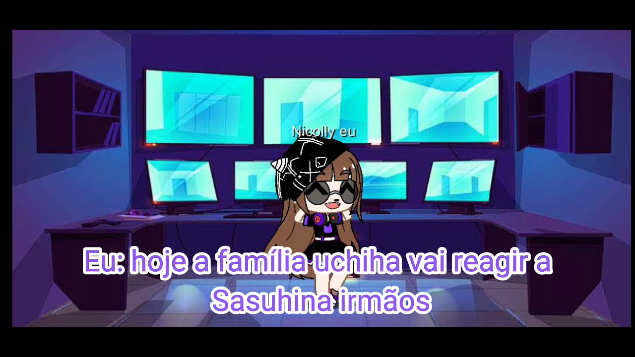 família uchiha reagindo a (Sasuhina irmãos)
