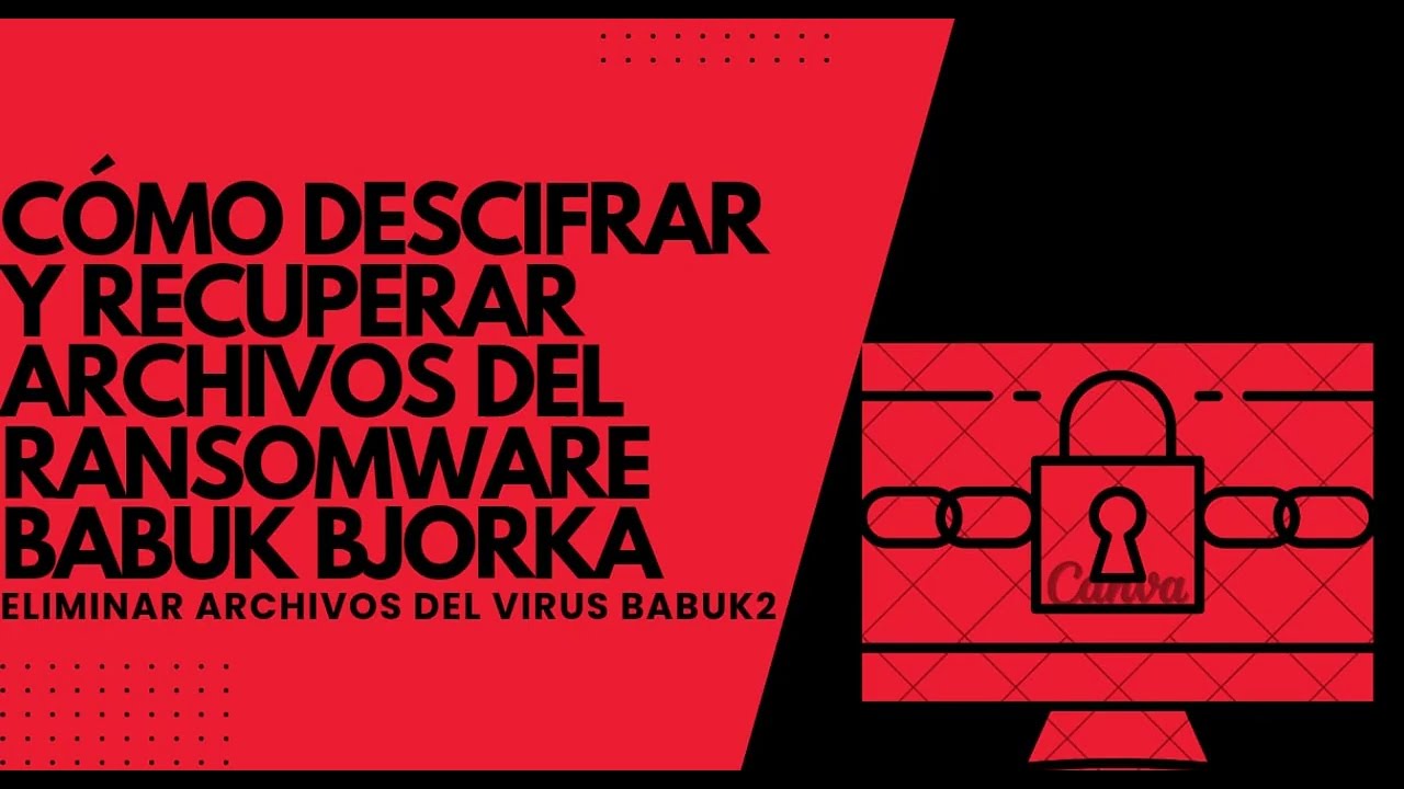C&oacute;mo descifrar y recuperar archivos del ransomware babuk bjorka  #Bjorka