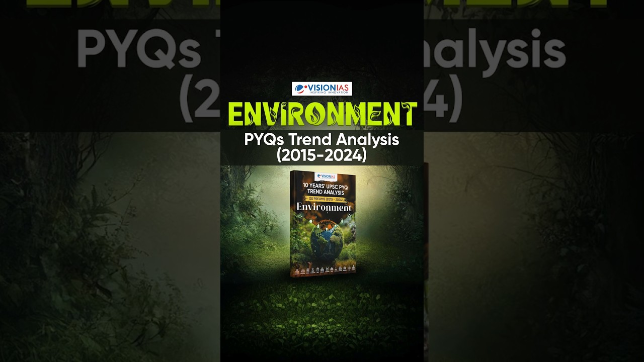 Environment 10-Year PYQ Trend Analysis GS Prelims (2015-24)