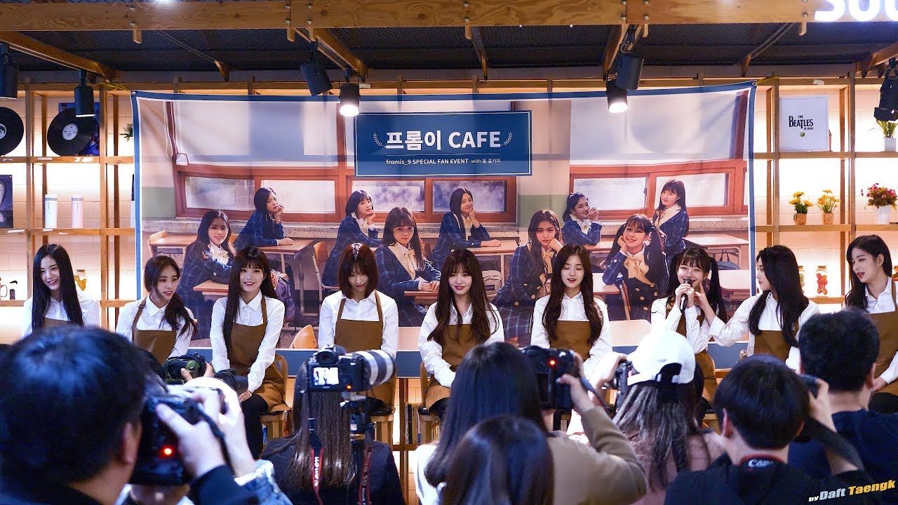 180324 프로미스나인 fromis_9 'Be With You' @프롬이 카페 4K 직캠 by DaftTaengk
