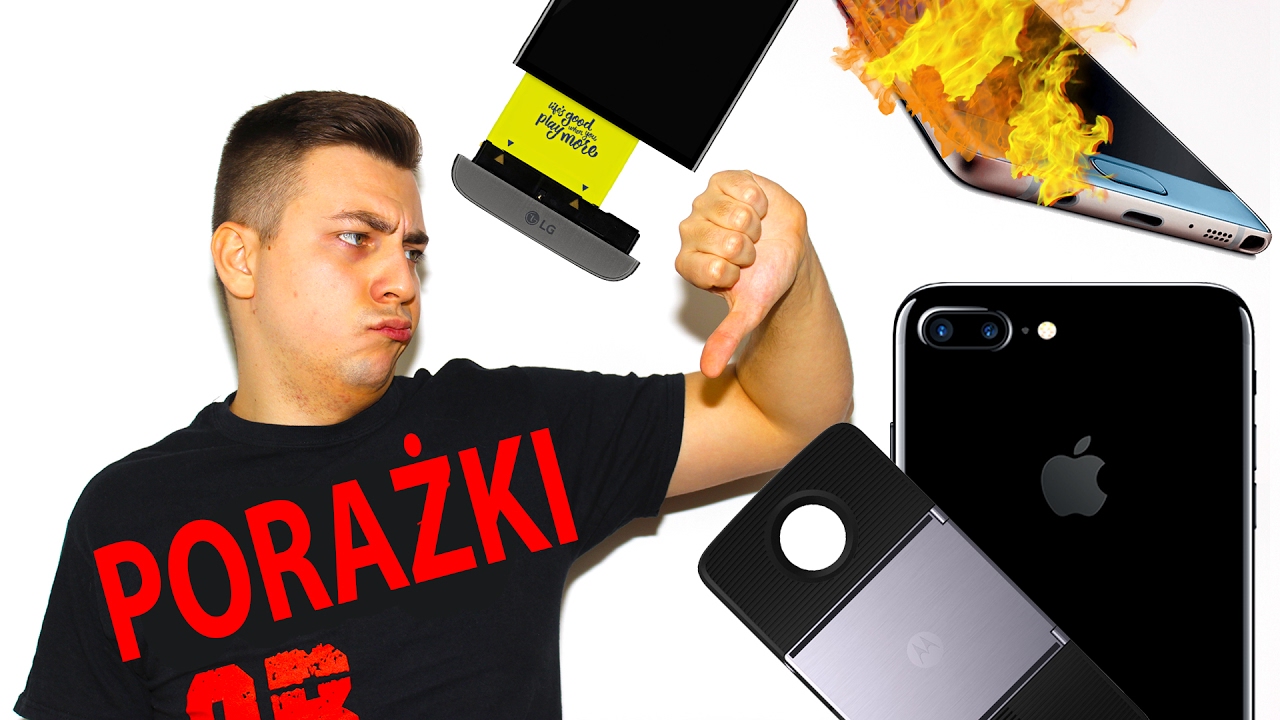 Smartfonowe Porażki 2016 roku! Ranking TOP 5