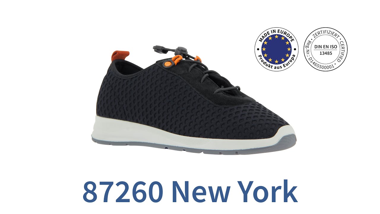 Varomed Stretchschuh NewYork für empfindliche oder geschwollene Füße - modisch und bequem
