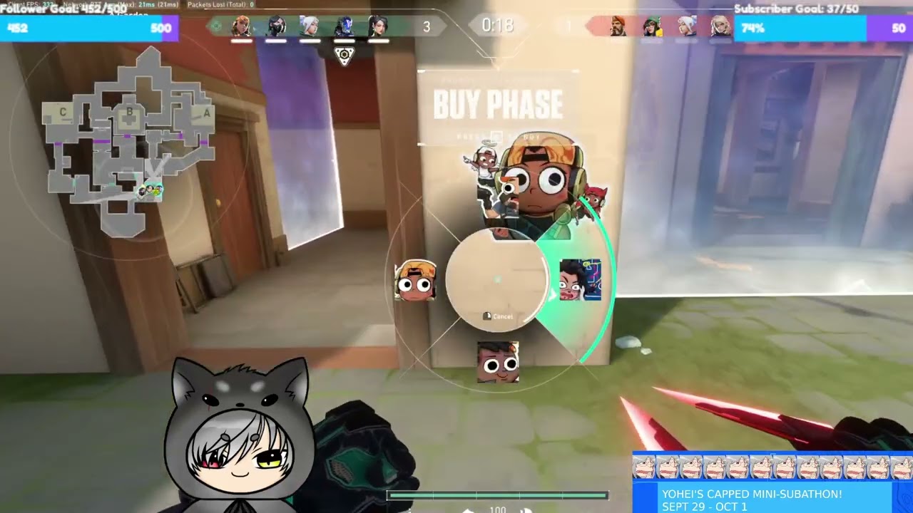 day 3 of mini-subathon hassha!