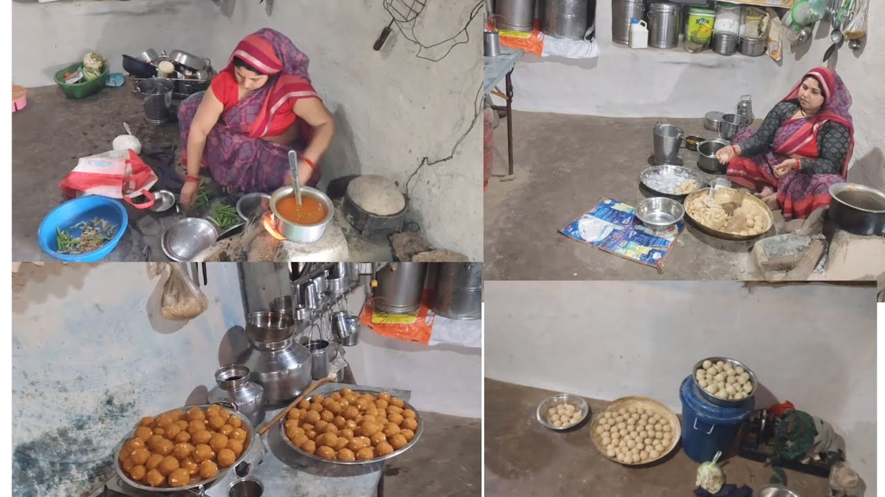 गांव में त्यौहार की तैयारी कैसे करते हैं my village routine