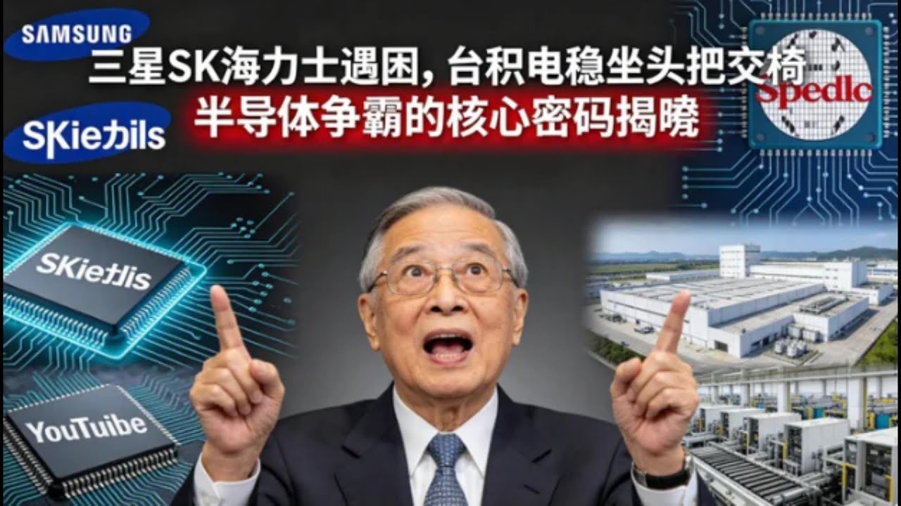 三星 SK 海力士遇挫，台積電穩坐霸主！晶片格局洗牌的核心密碼