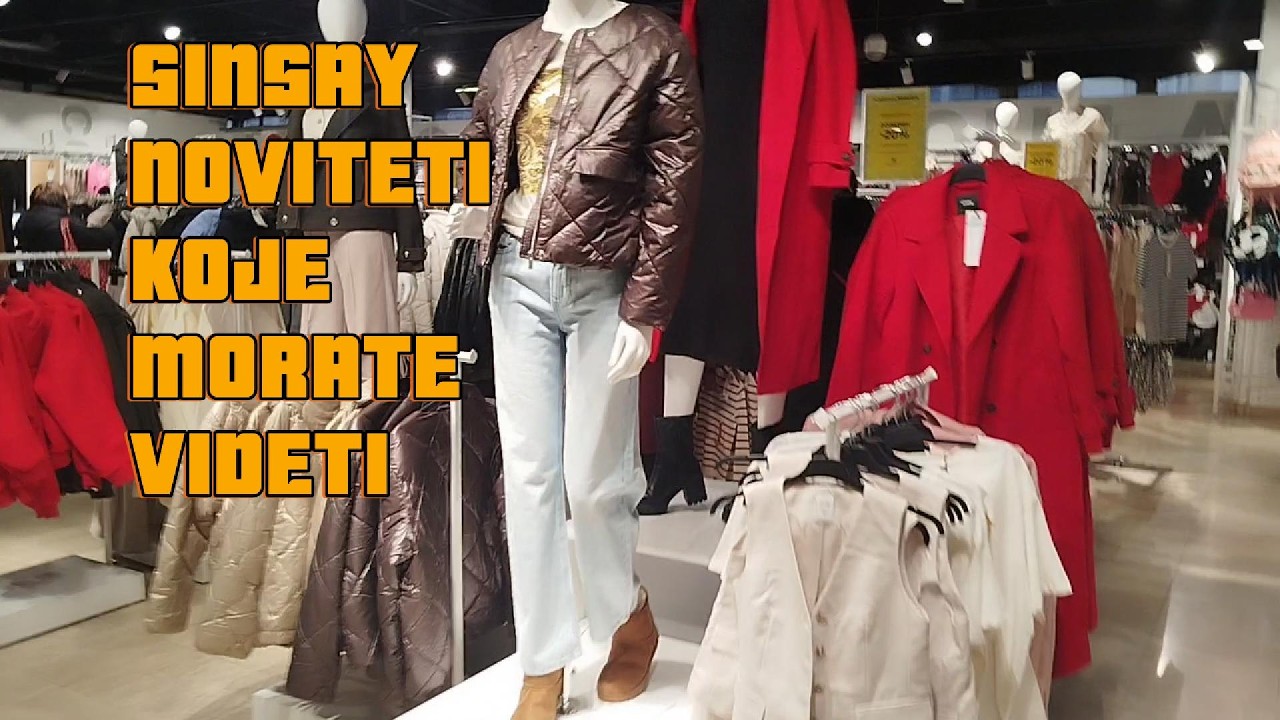 SINSAY NOVITETI KOJE MORATE VIDETI #viral #beograd #shopping #youtube #haul #srbija #fashion #sinsay