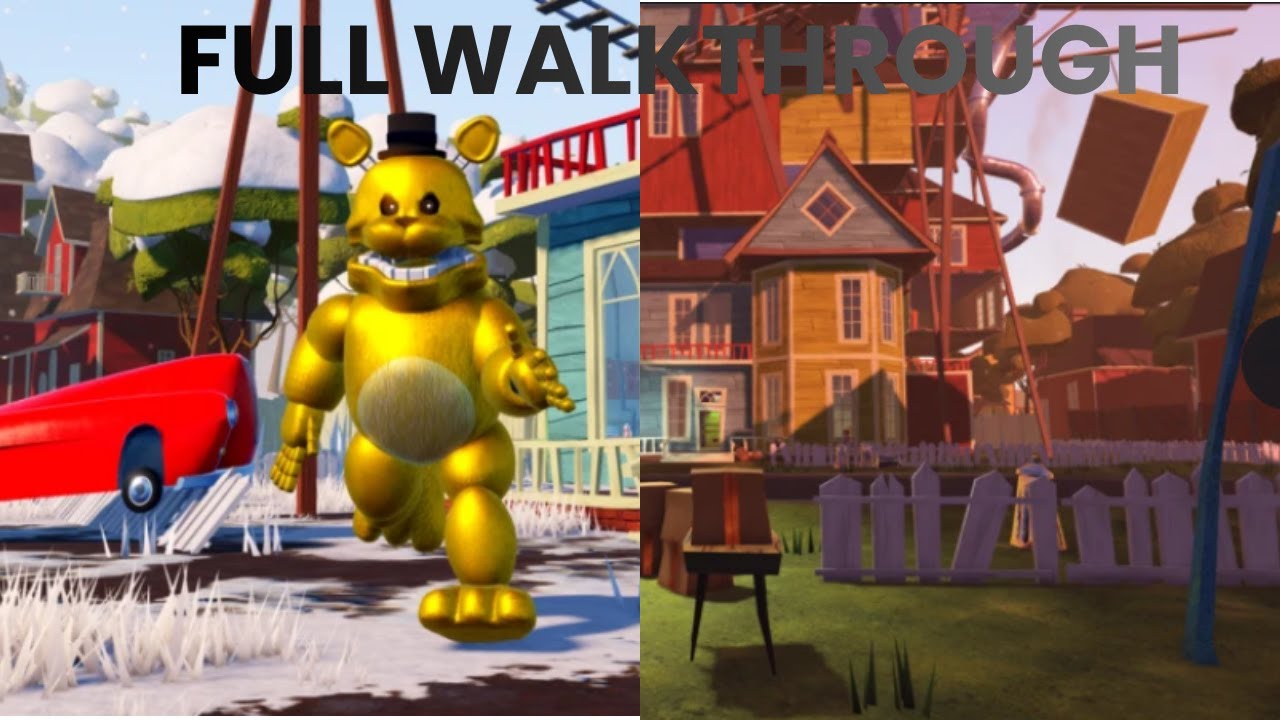 ROBLOX-HELLO, FREDBEAR! [ACT 3] FULL WALKTHROUGH