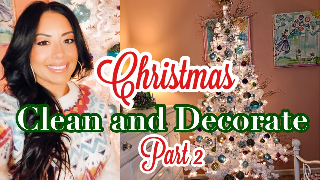 New! Christmas Clean and Decorate With Me 2020! Christmas Decor 2020 Part 2 @ashleijaaron