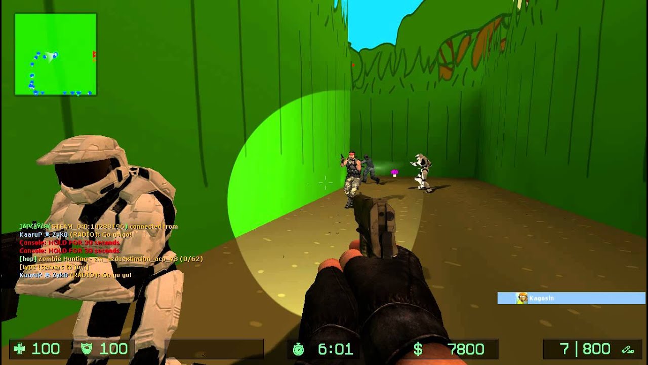 CS:S Zombie Escape - ZE Shroom Forest v3 [Level 1]