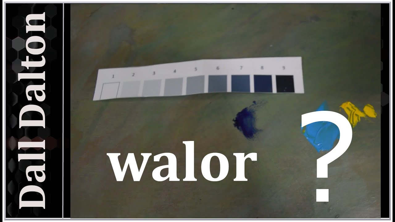 Czy Daltonista może malować realistycznie? Czyli kilka sł&oacute;w o walorze w malarstwie