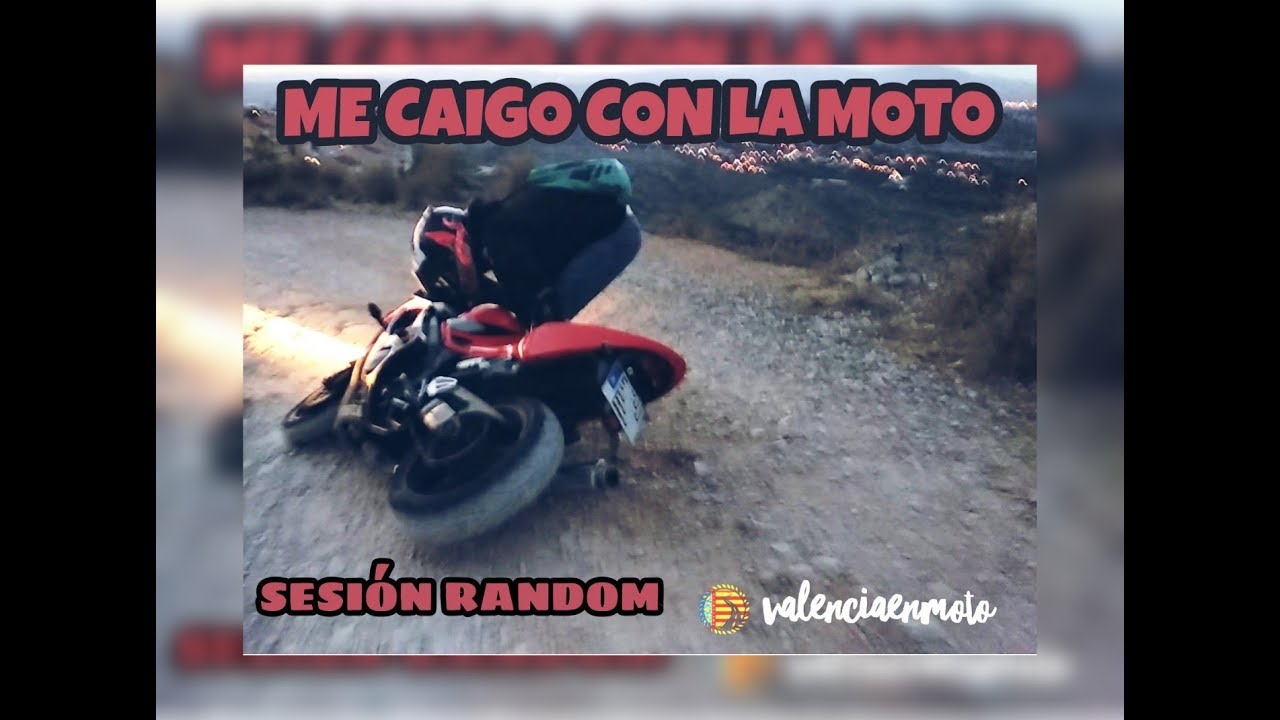 ME CAIGO CON LA MOTO // Sesión random