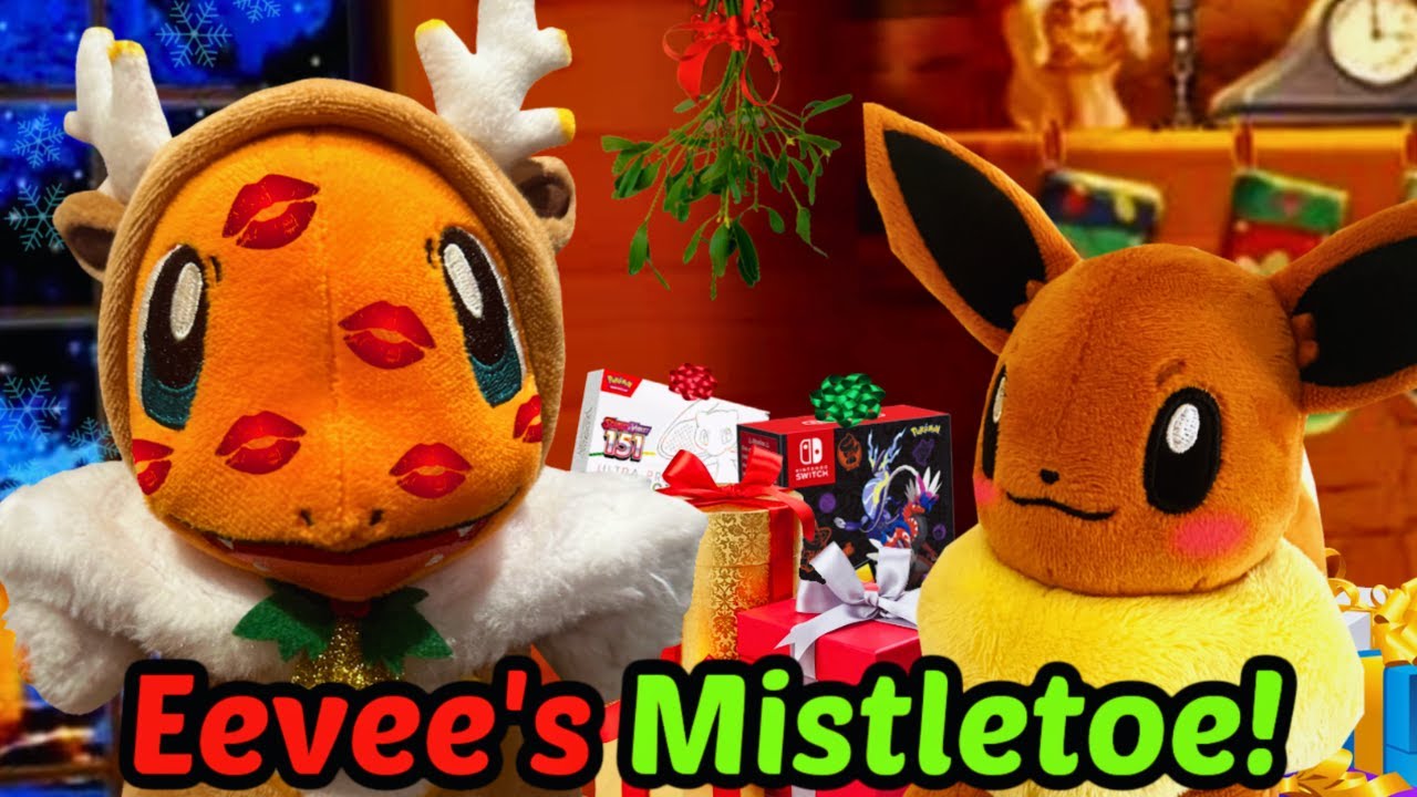 Eevee's Mistletoe! - Pokemon Plush Pals